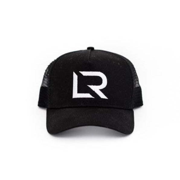 Black "LR" Trucker Hat